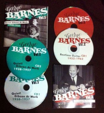 GEORGE BARNES – 4 CD PACKAGE DEAL