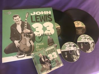 JOHN LEWIS - 33 YEARS - 2 Vinyl + 2 CD