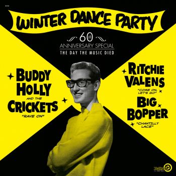 VINYL LP - BUDDY HOLLY & THE CRICKETS, RITCHIE VALENS AND THE BIG BOPPER - WINTER DANCE PARTY
