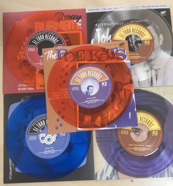 ROCKABILLY IN COLORS- 5  VINYL EP SET